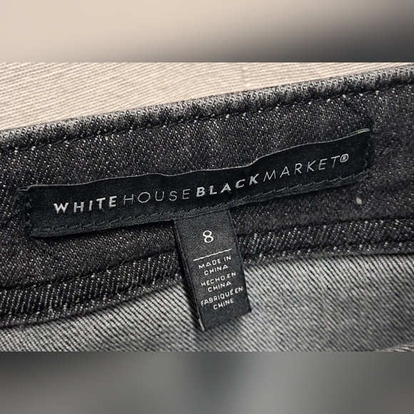White House Black Market Denim Dress Size 8 - Picture 2 of 3
